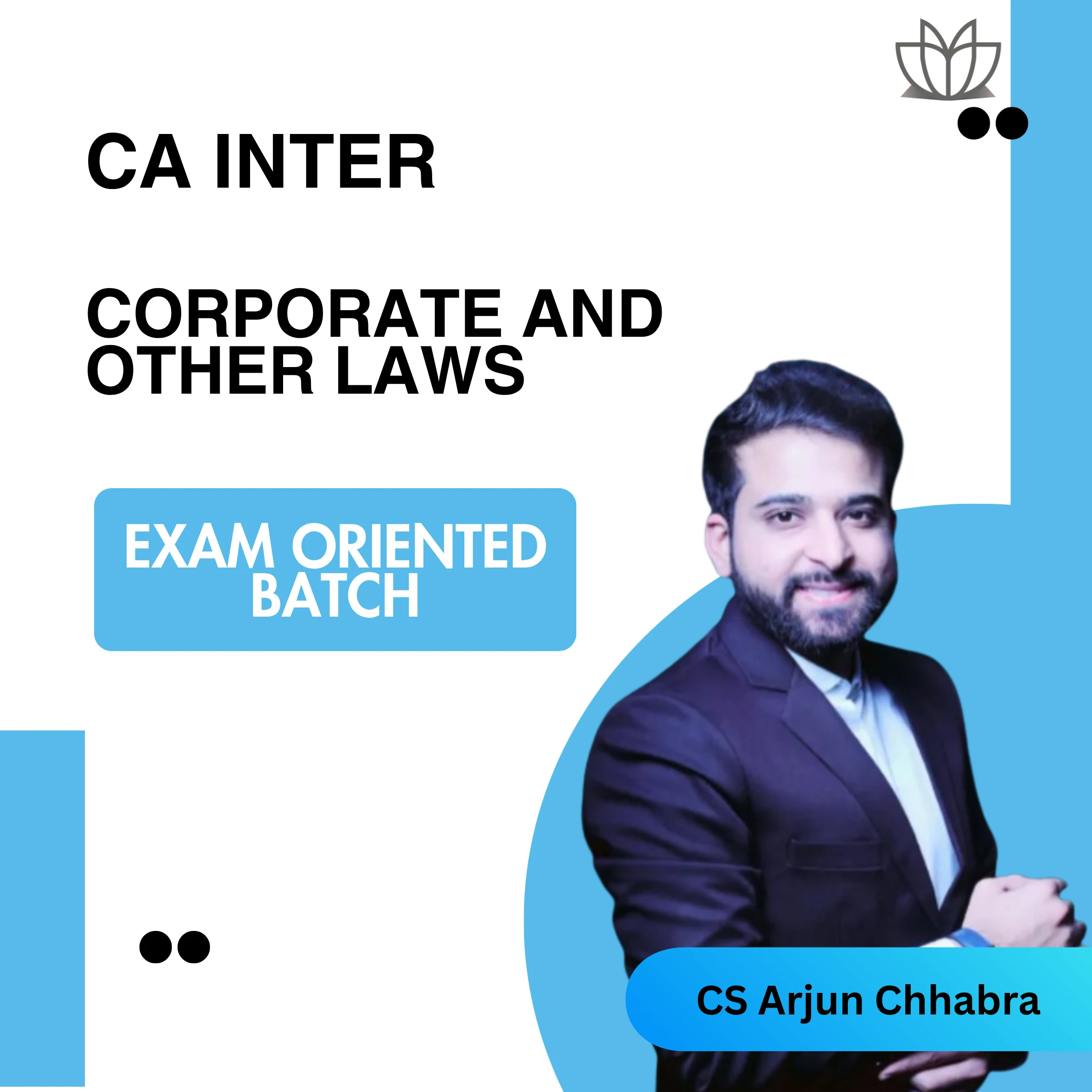 CA Inter Corporate & Other Law (Exam Oriented Batch)